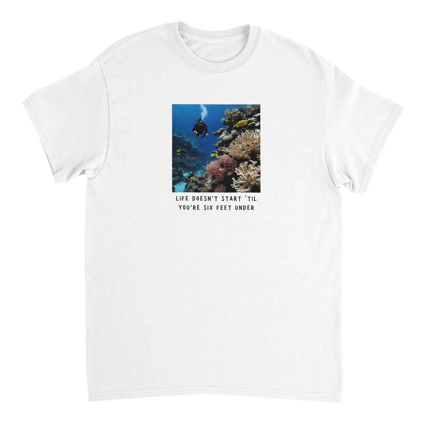 Life Doesn't Start Heavyweight Unisex Crewneck T-shirt