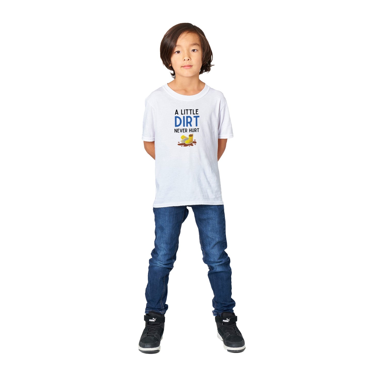Kids 'A Little Dirt' Classic T-shirt