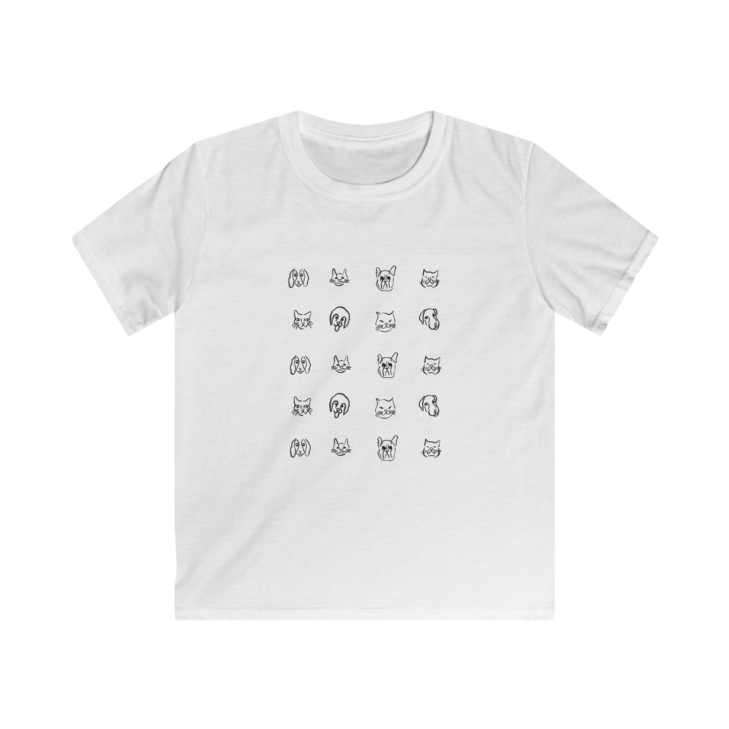 Kids Animal Lover Softstyle Tee