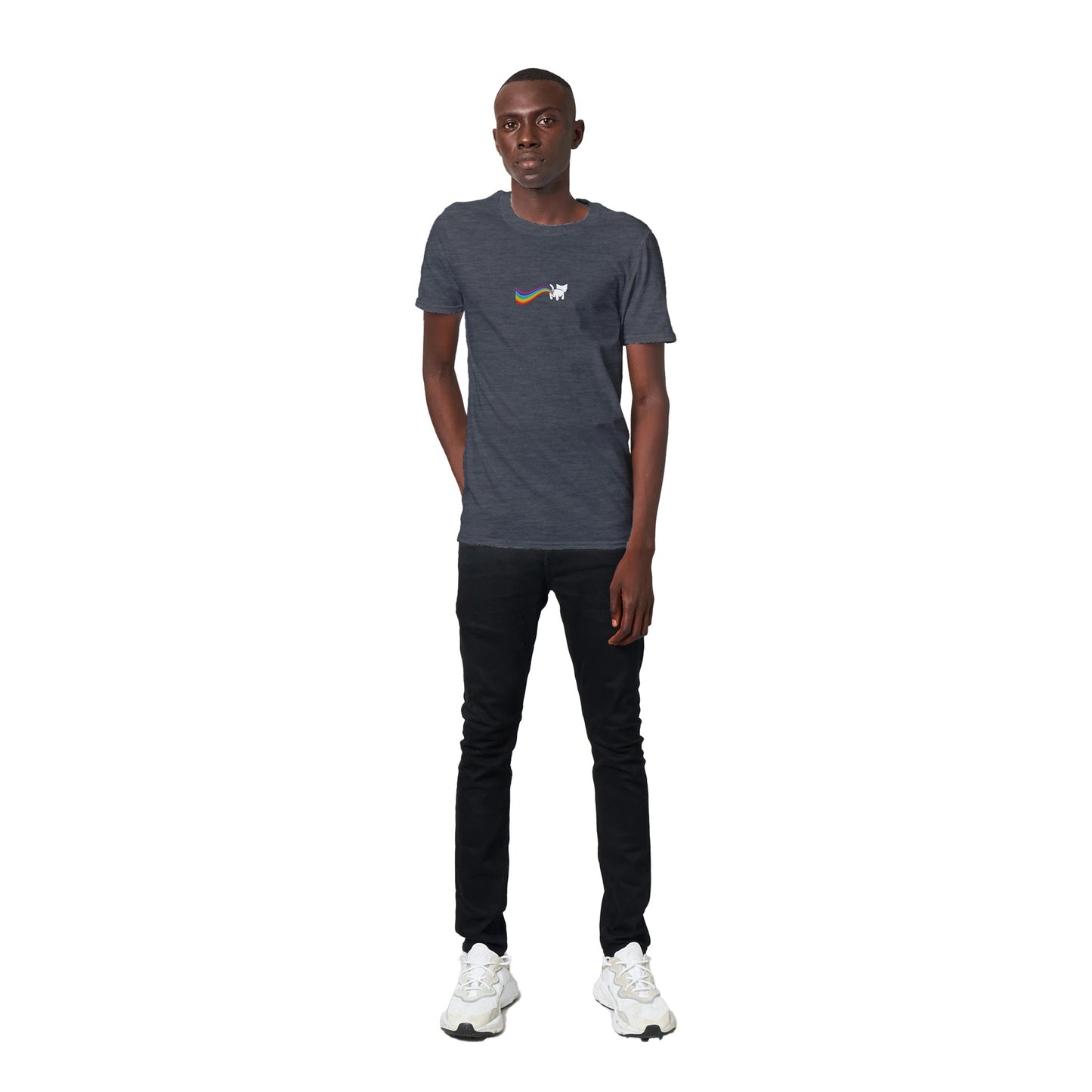 Cat Rainbow Pffttt Classic Unisex T-shirt