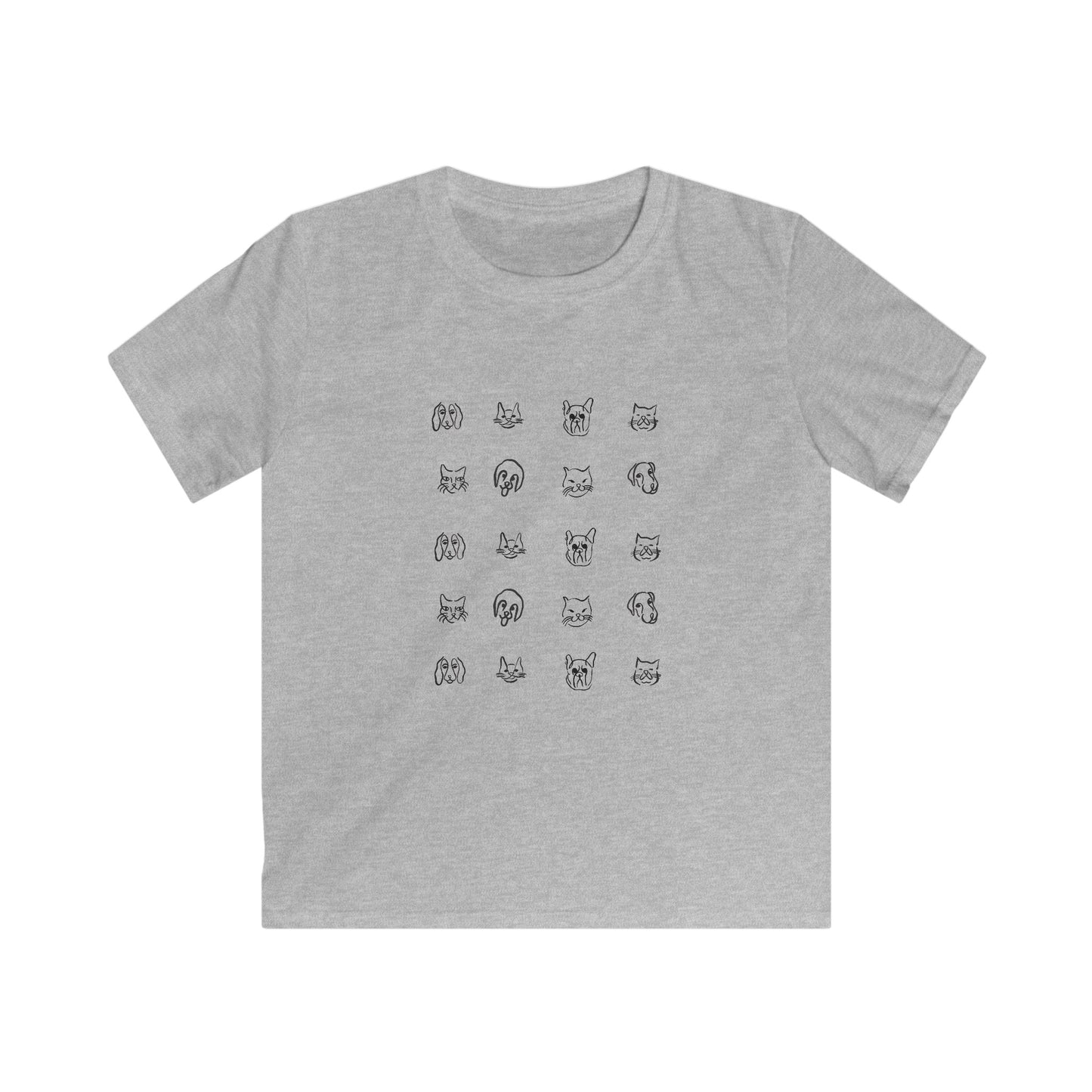 Kids Animal Lover Softstyle Tee