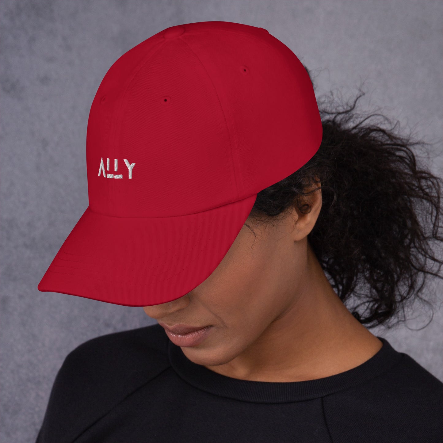 ALLY strap-back adjustable hat