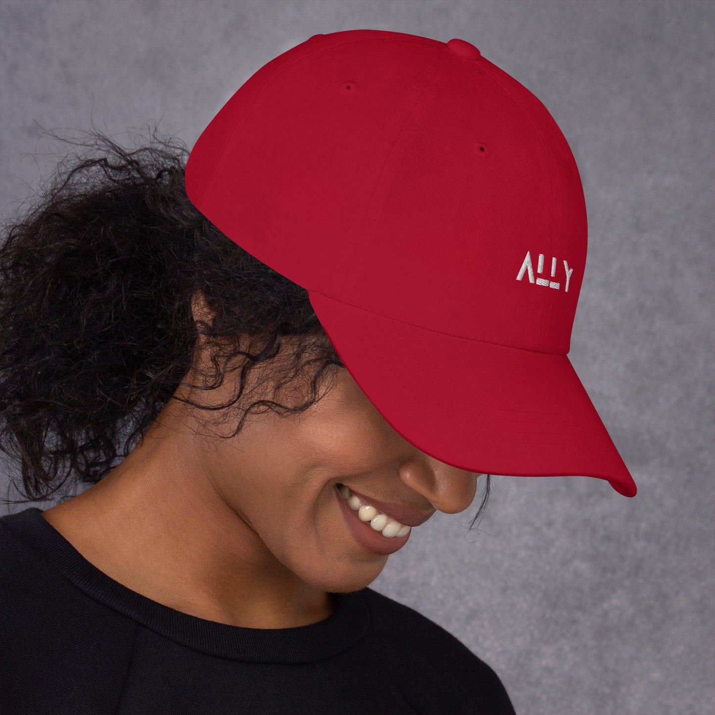 ALLY strap-back adjustable hat