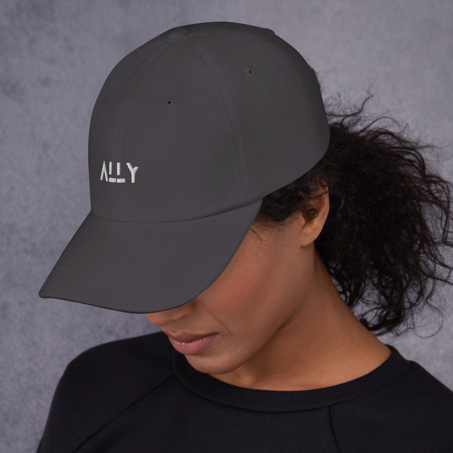 ALLY strap-back adjustable hat
