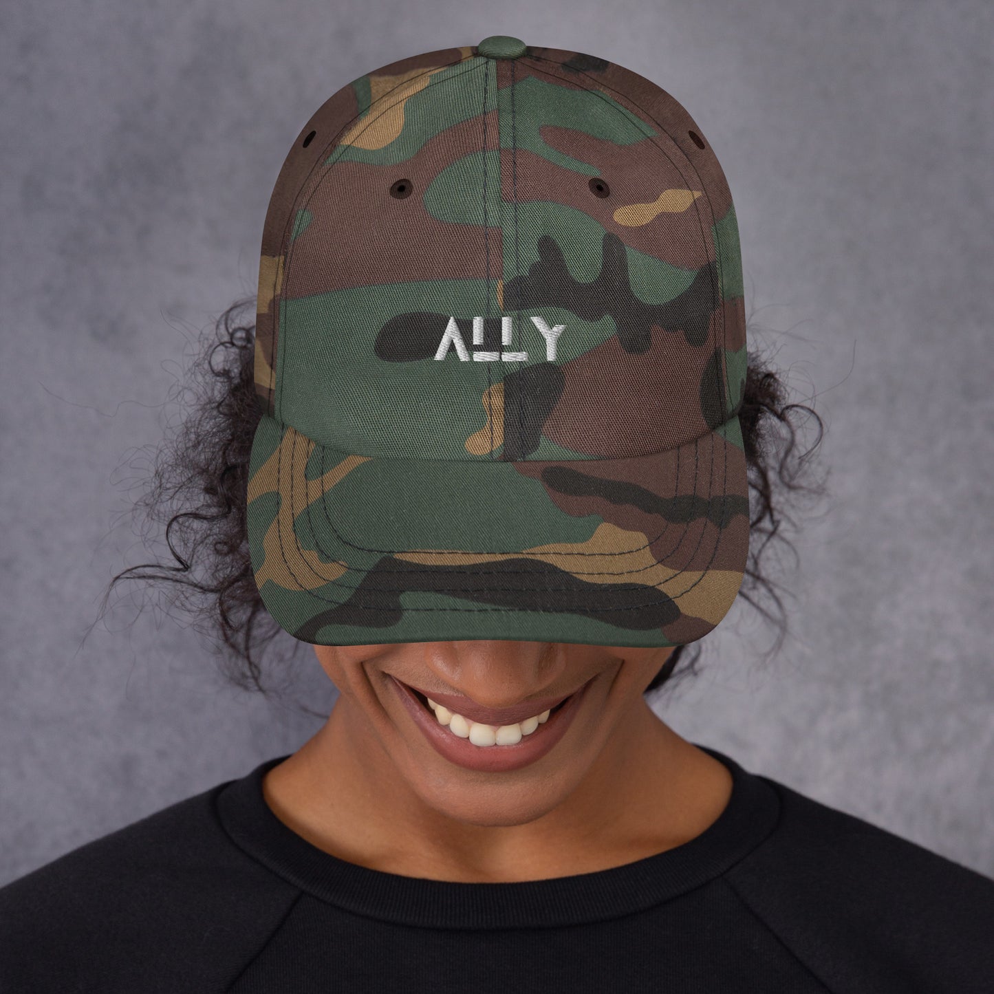 ALLY strap-back adjustable hat