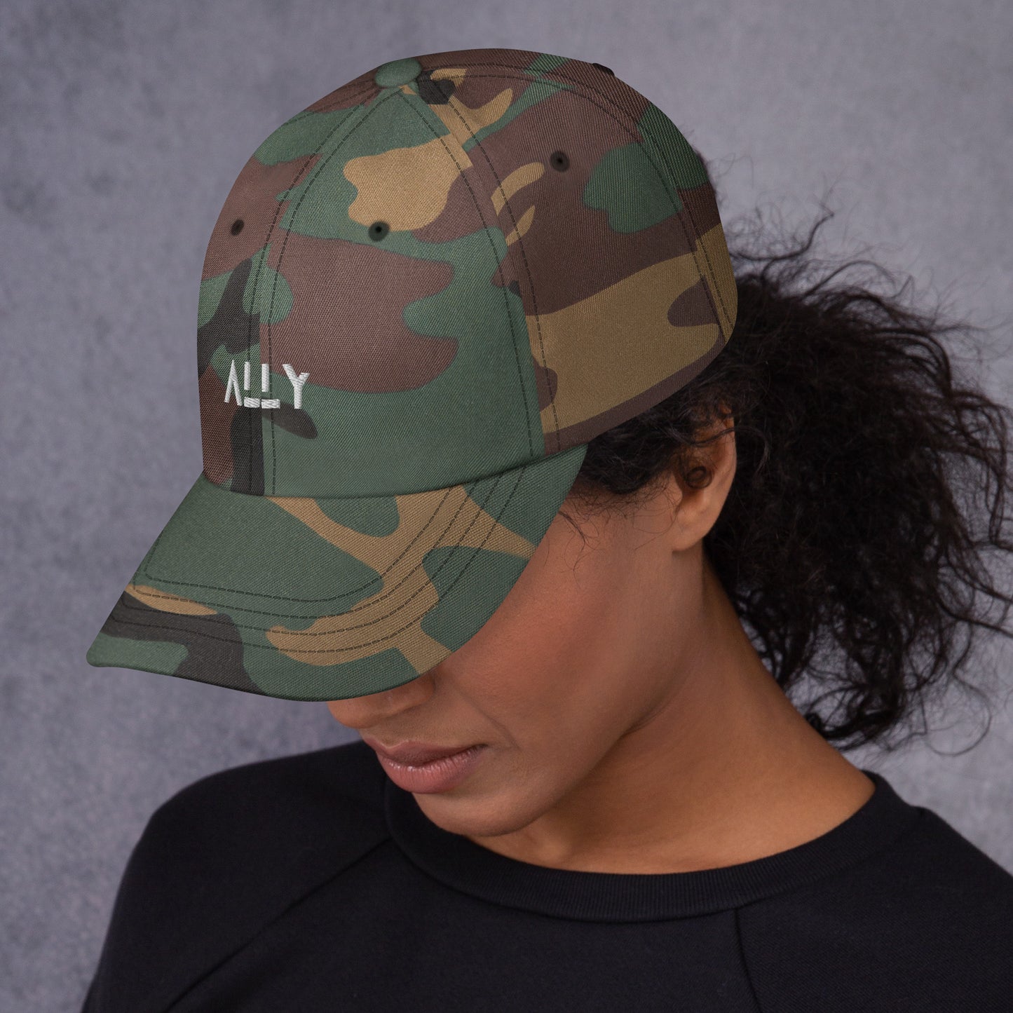 ALLY strap-back adjustable hat