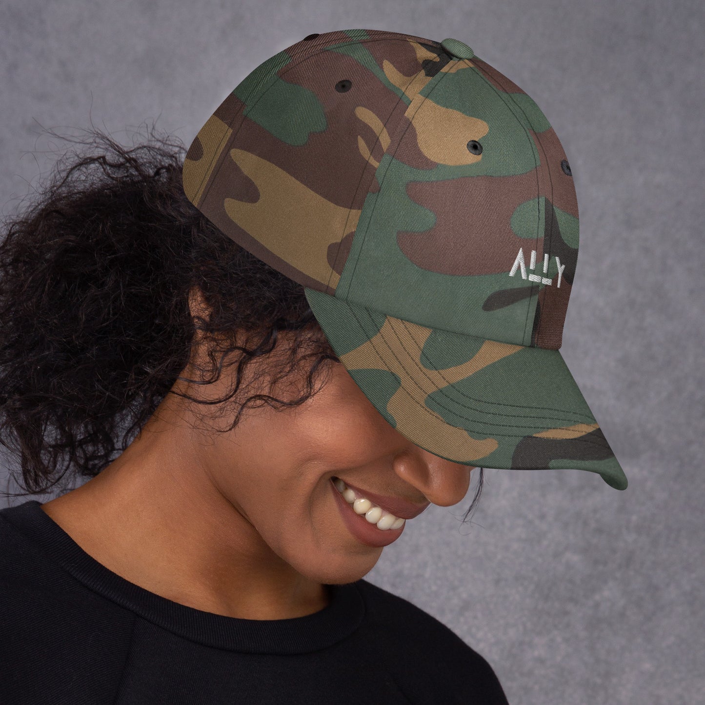 ALLY strap-back adjustable hat