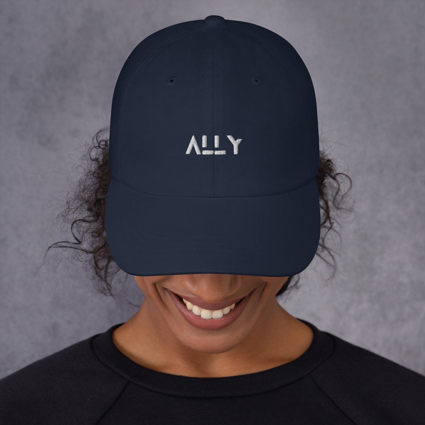 ALLY strap-back adjustable hat