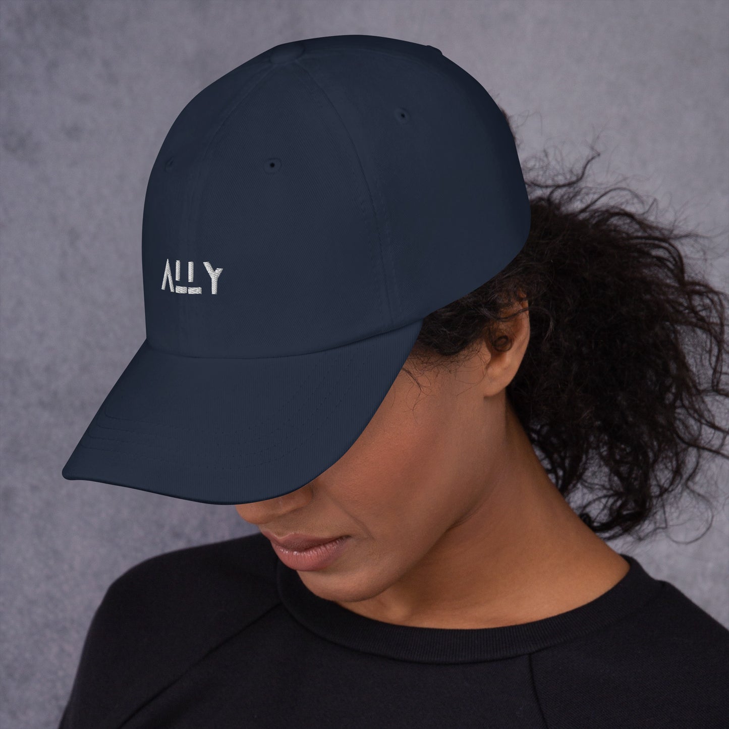 ALLY strap-back adjustable hat