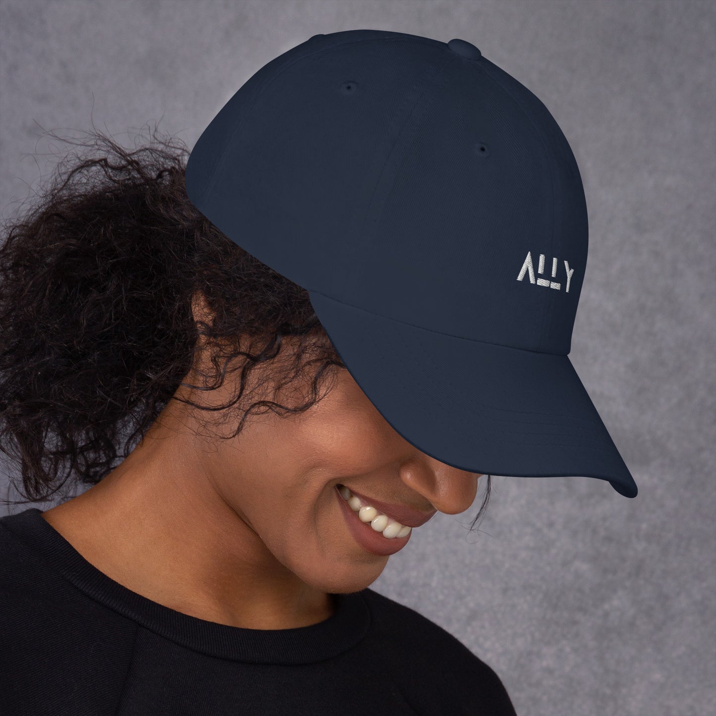 ALLY strap-back adjustable hat
