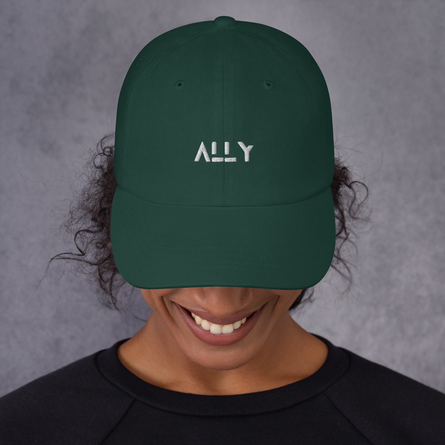 ALLY strap-back adjustable hat