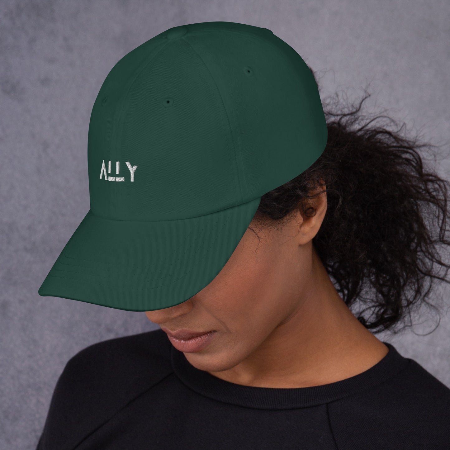 ALLY strap-back adjustable hat