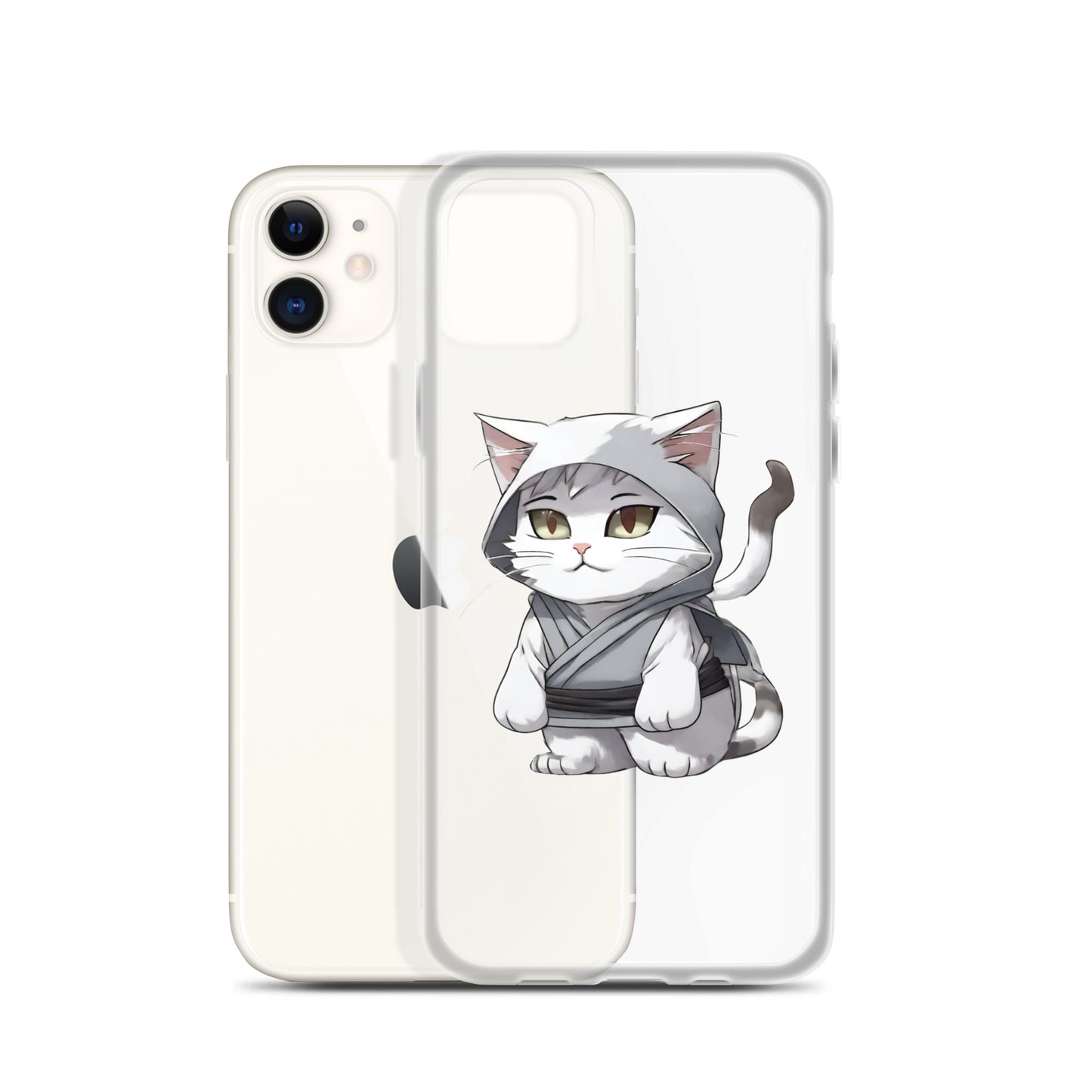 Cat Ninja Clear Case for iPhone®