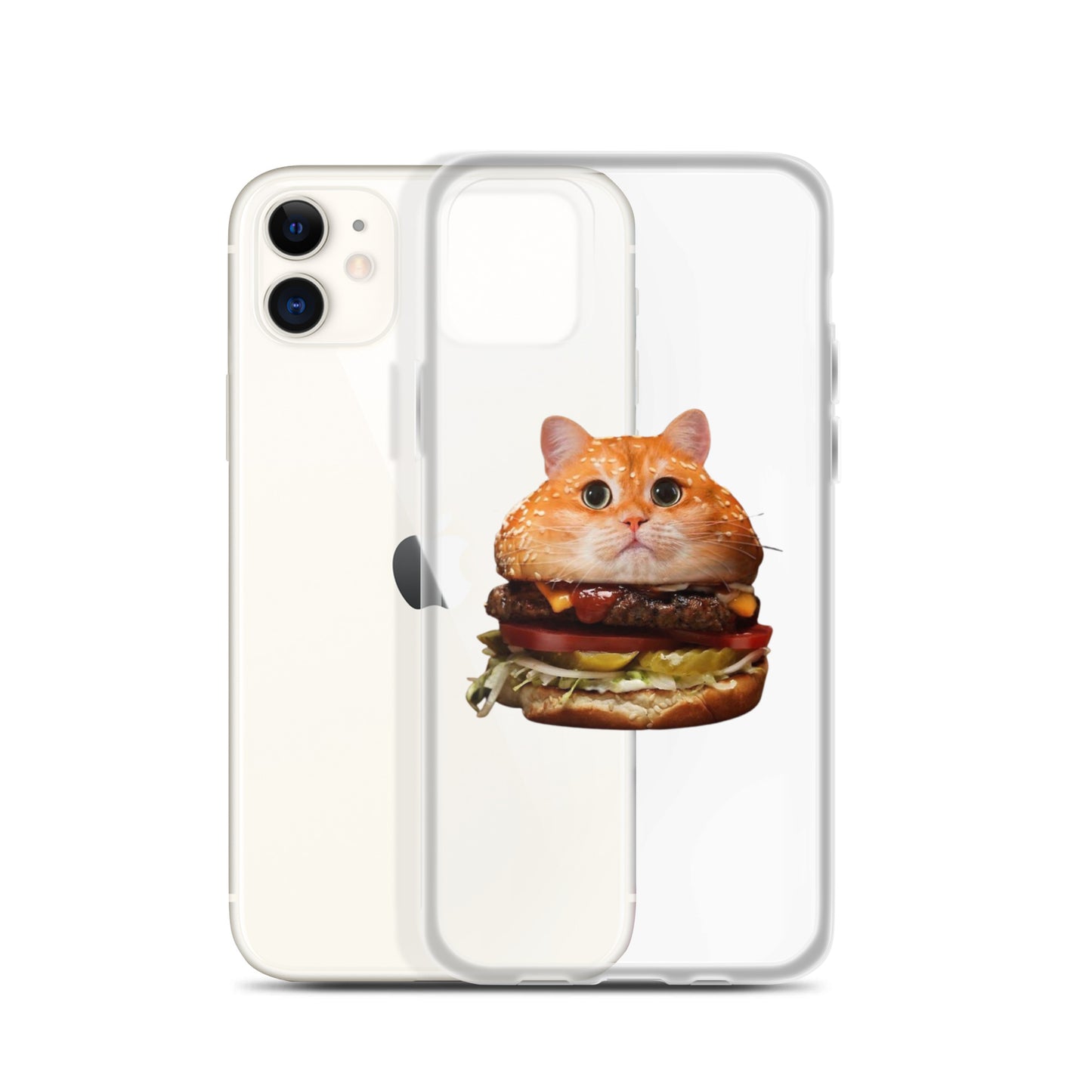 Catburger Clear Case for iPhone®