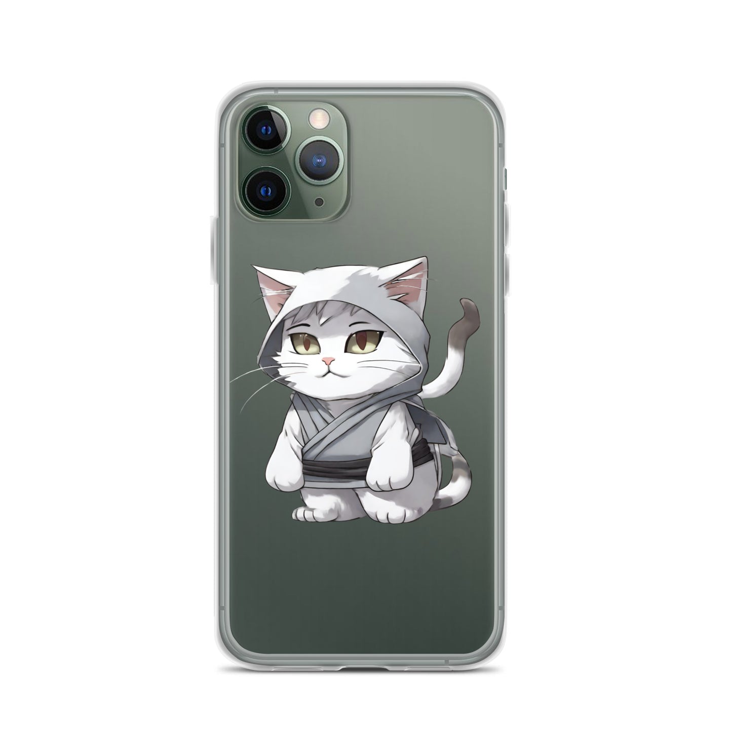 Cat Ninja Clear Case for iPhone®