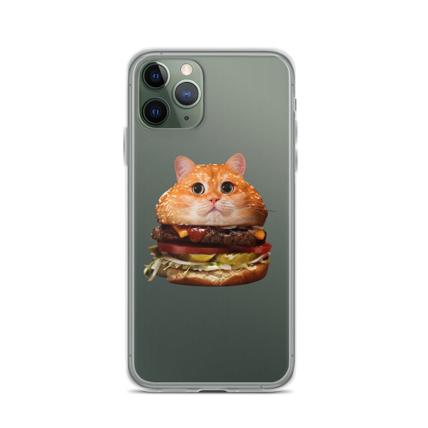 Catburger Clear Case for iPhone®