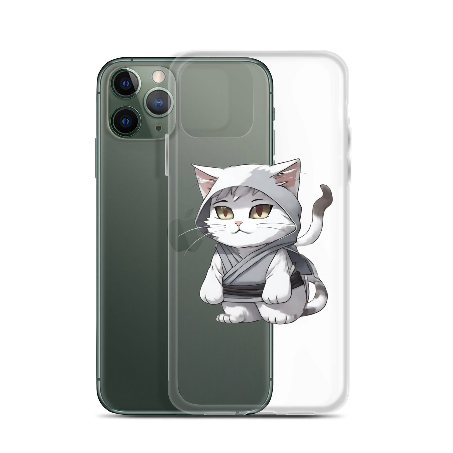 Cat Ninja Clear Case for iPhone®
