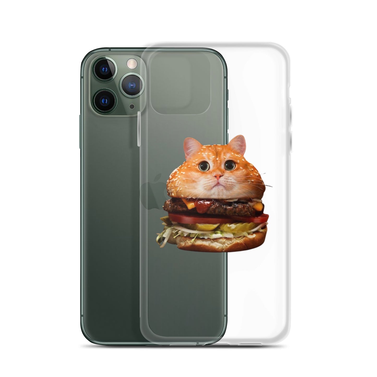 Catburger Clear Case for iPhone®