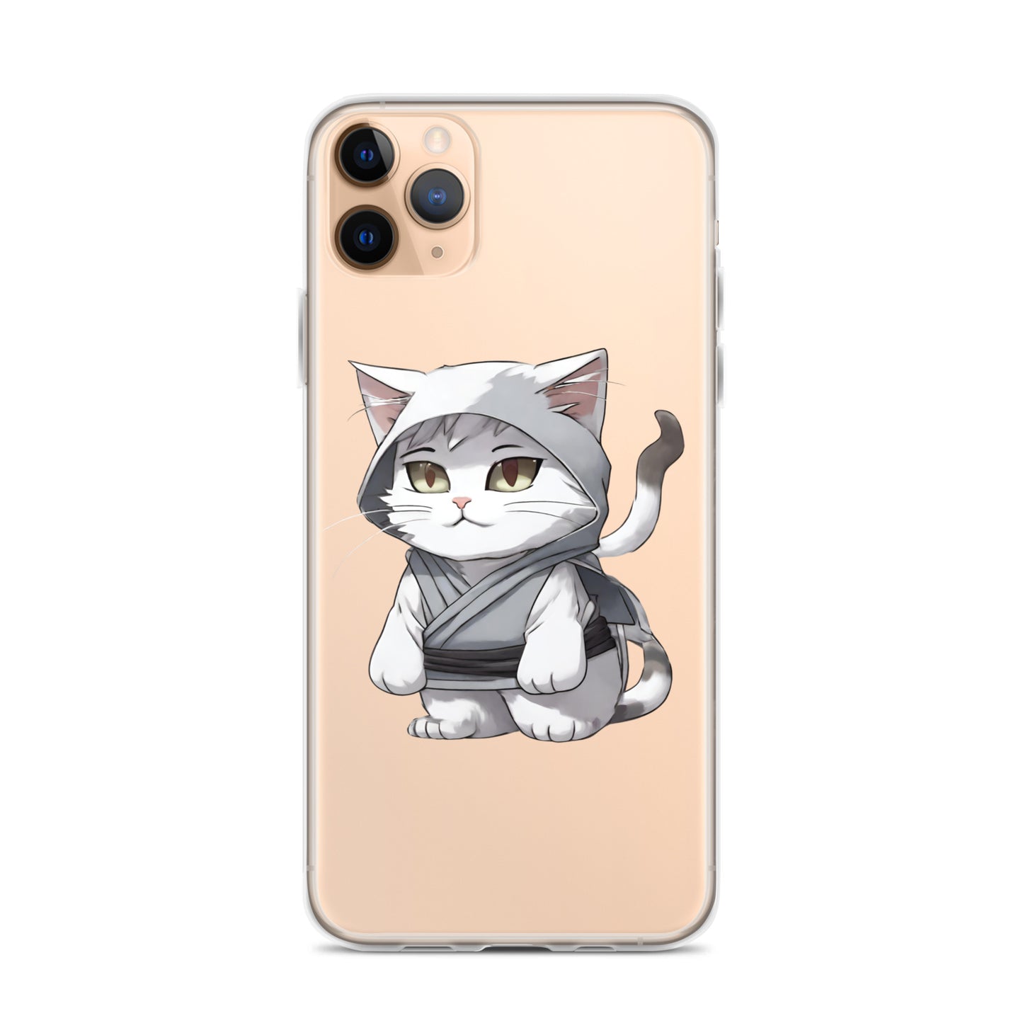 Cat Ninja Clear Case for iPhone®