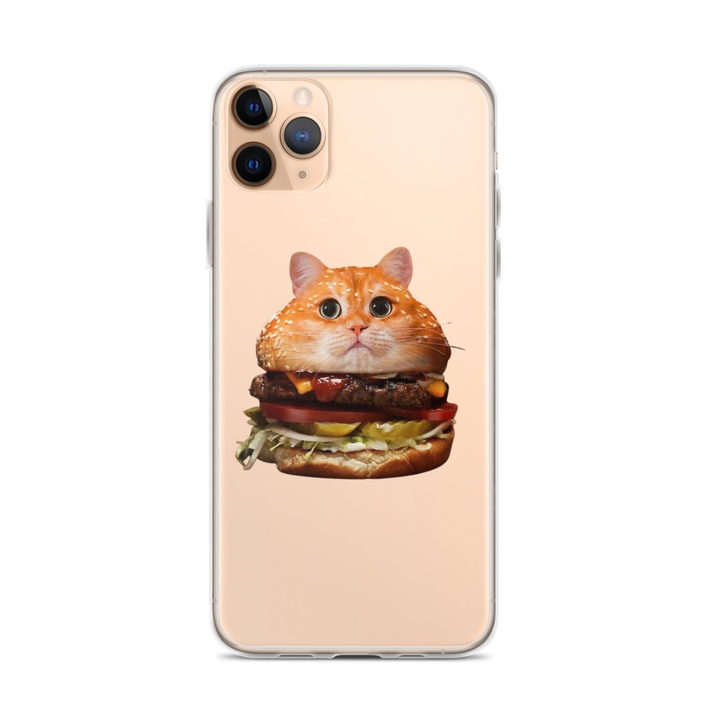 Catburger Clear Case for iPhone®