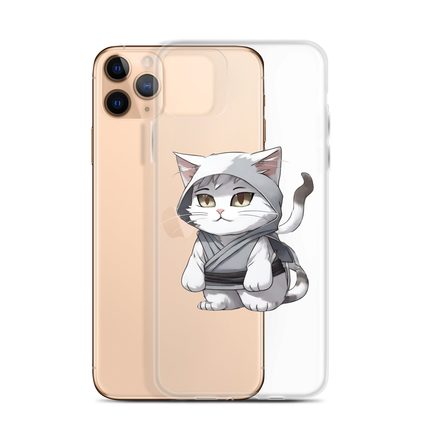 Cat Ninja Clear Case for iPhone®