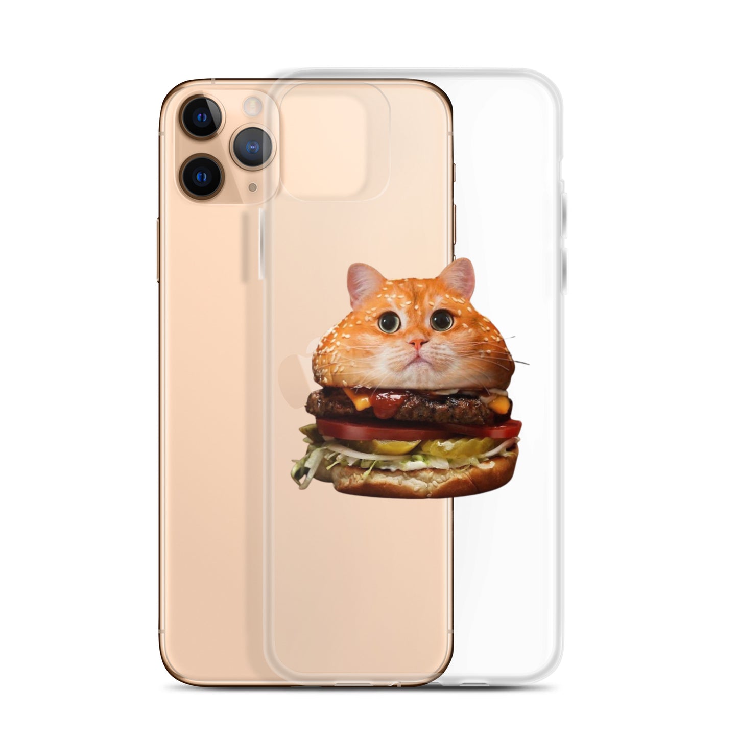 Catburger Clear Case for iPhone®