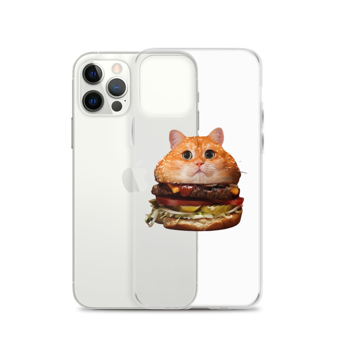 Catburger Clear Case for iPhone®
