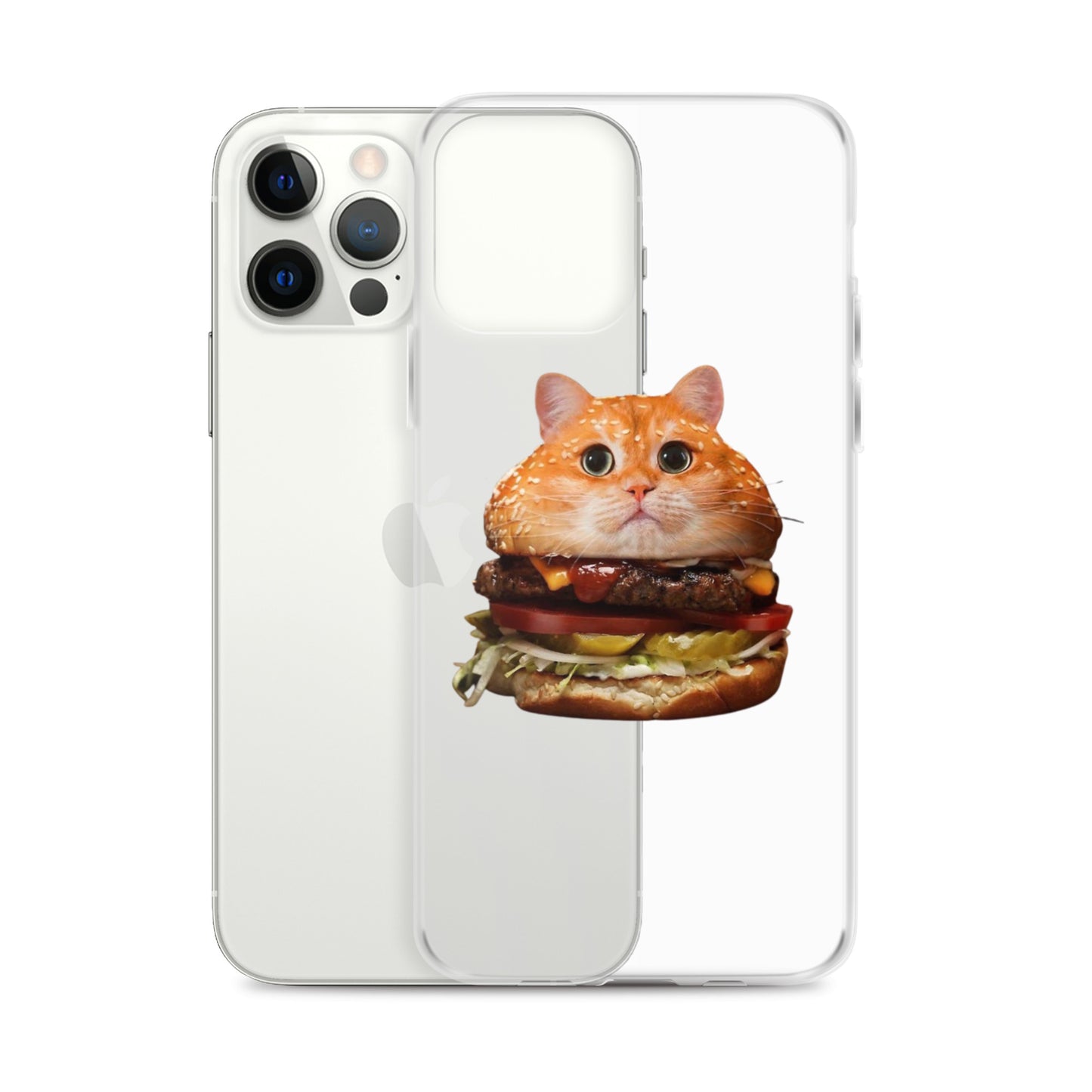 Catburger Clear Case for iPhone®