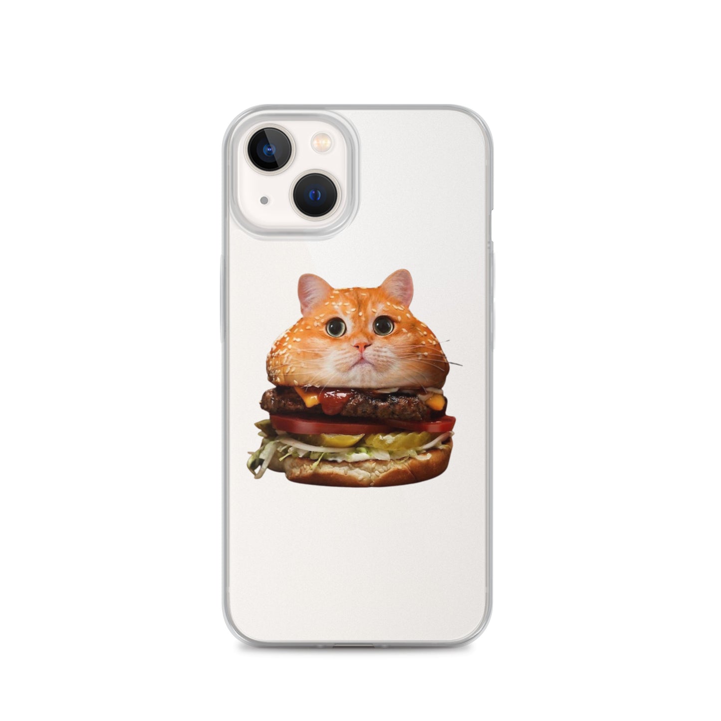 Catburger Clear Case for iPhone®