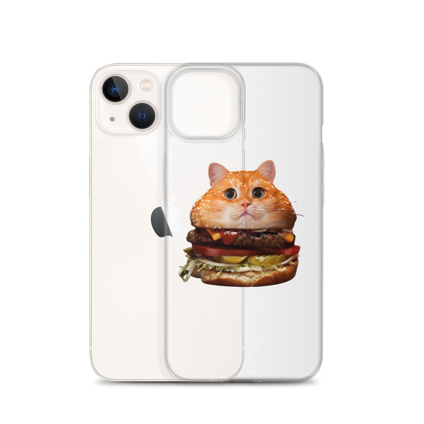 Catburger Clear Case for iPhone®