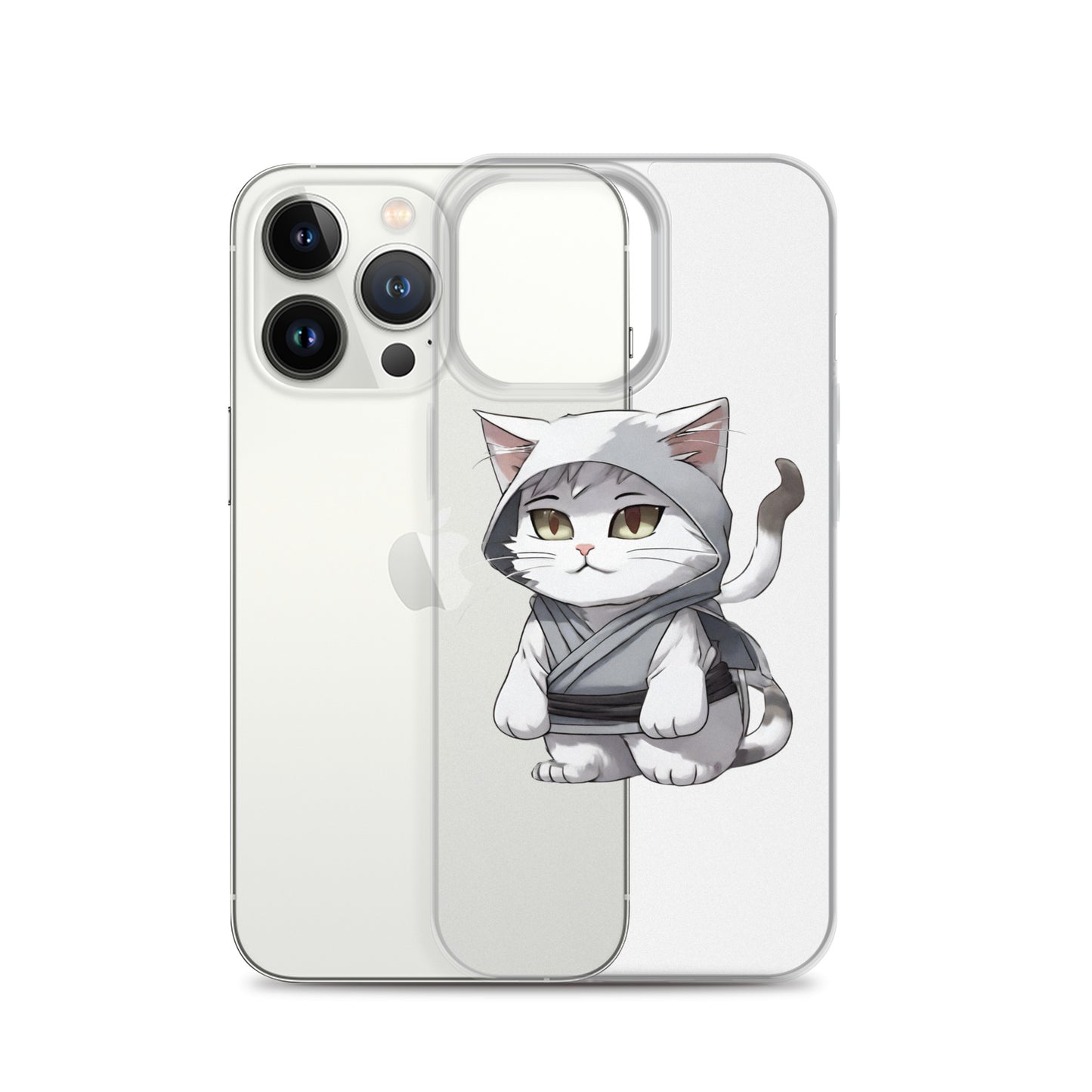 Cat Ninja Clear Case for iPhone®
