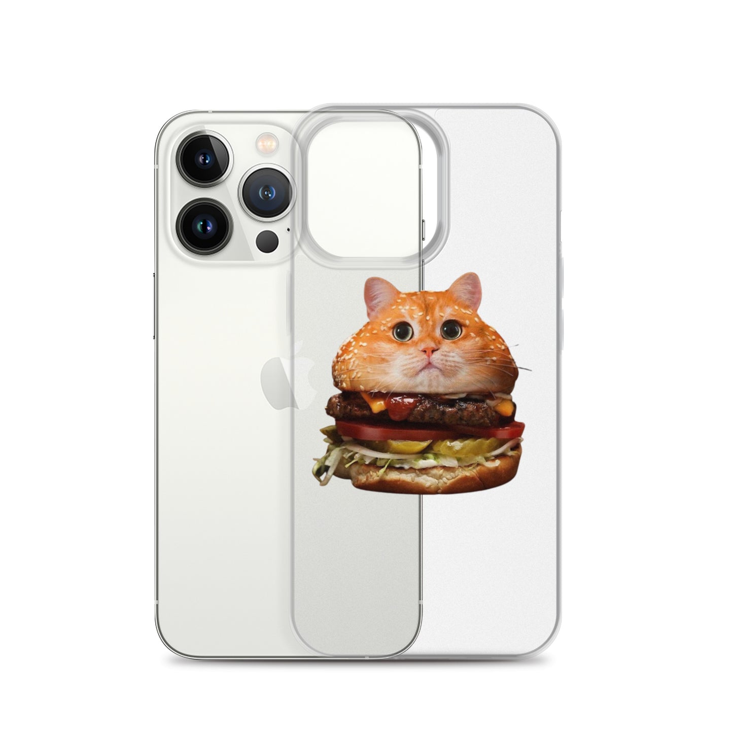 Catburger Clear Case for iPhone®