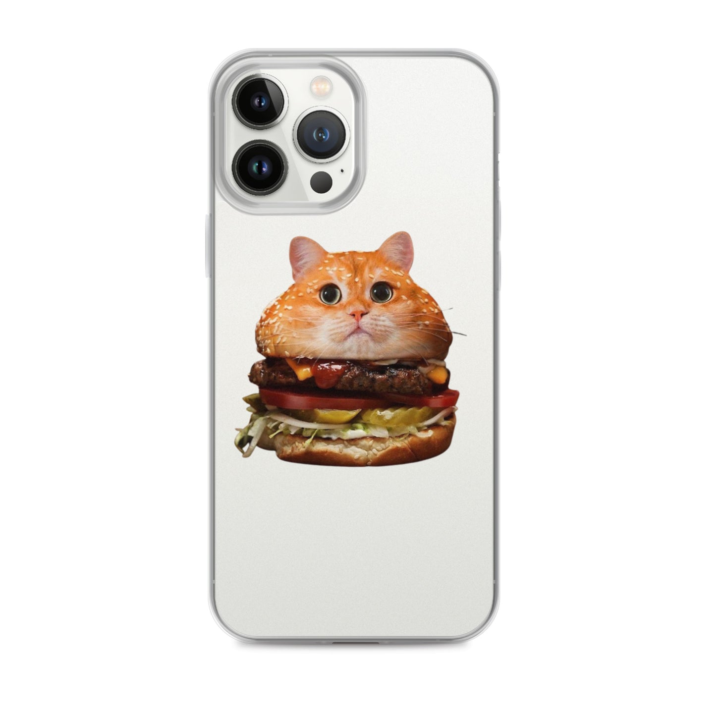 Catburger Clear Case for iPhone®