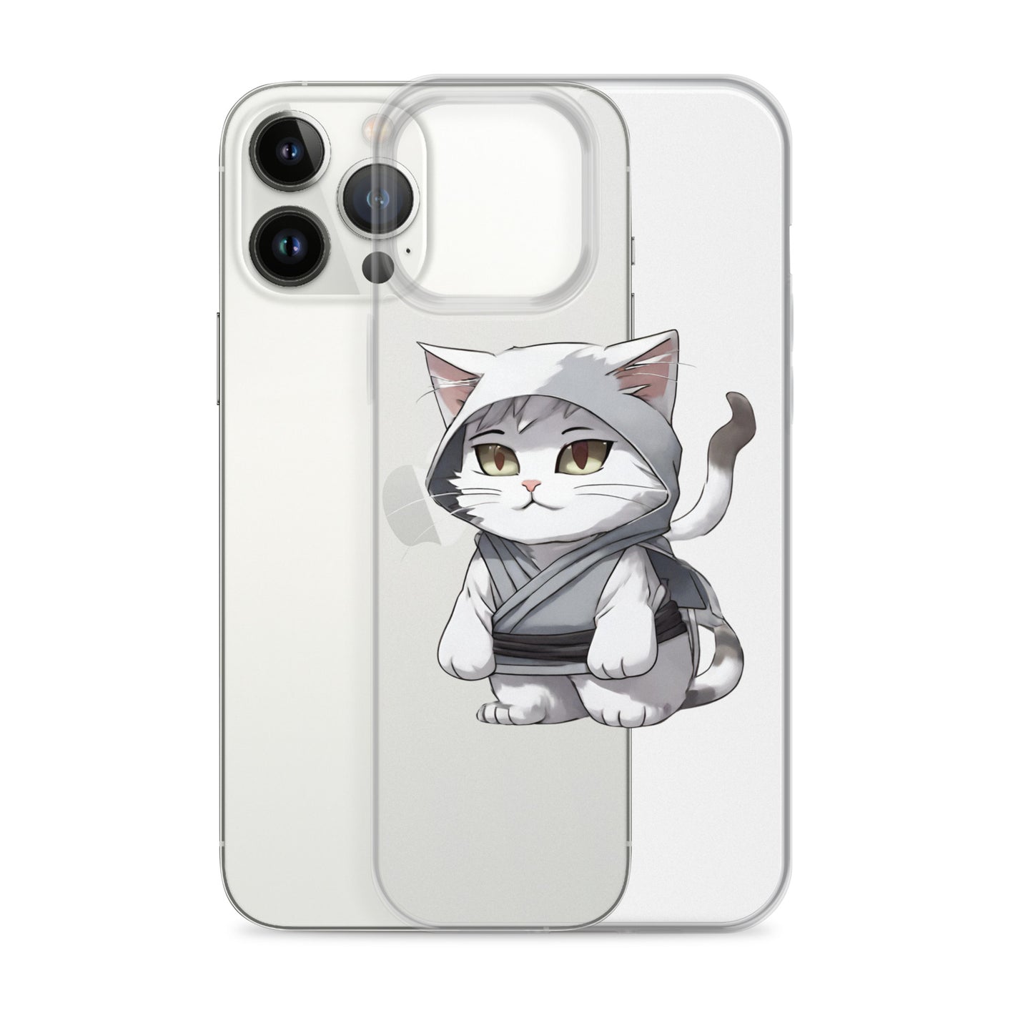 Cat Ninja Clear Case for iPhone®
