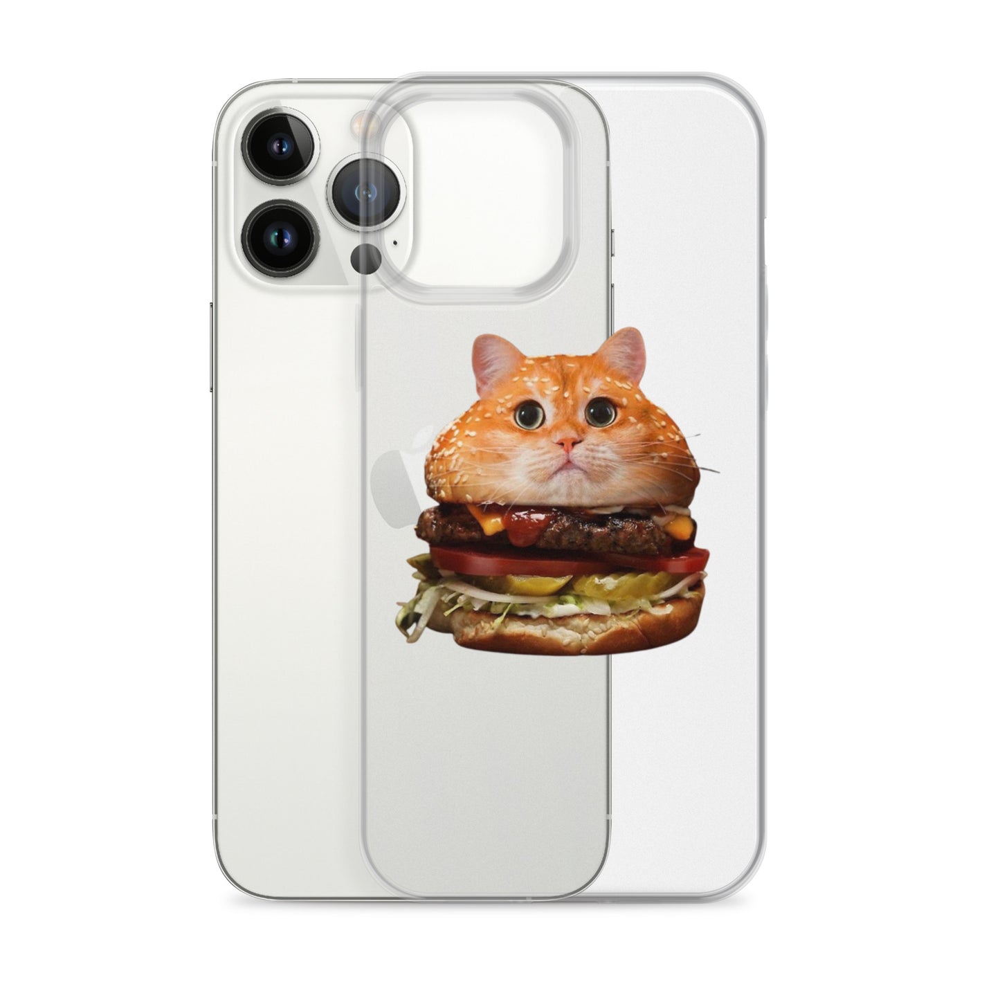 Catburger Clear Case for iPhone®