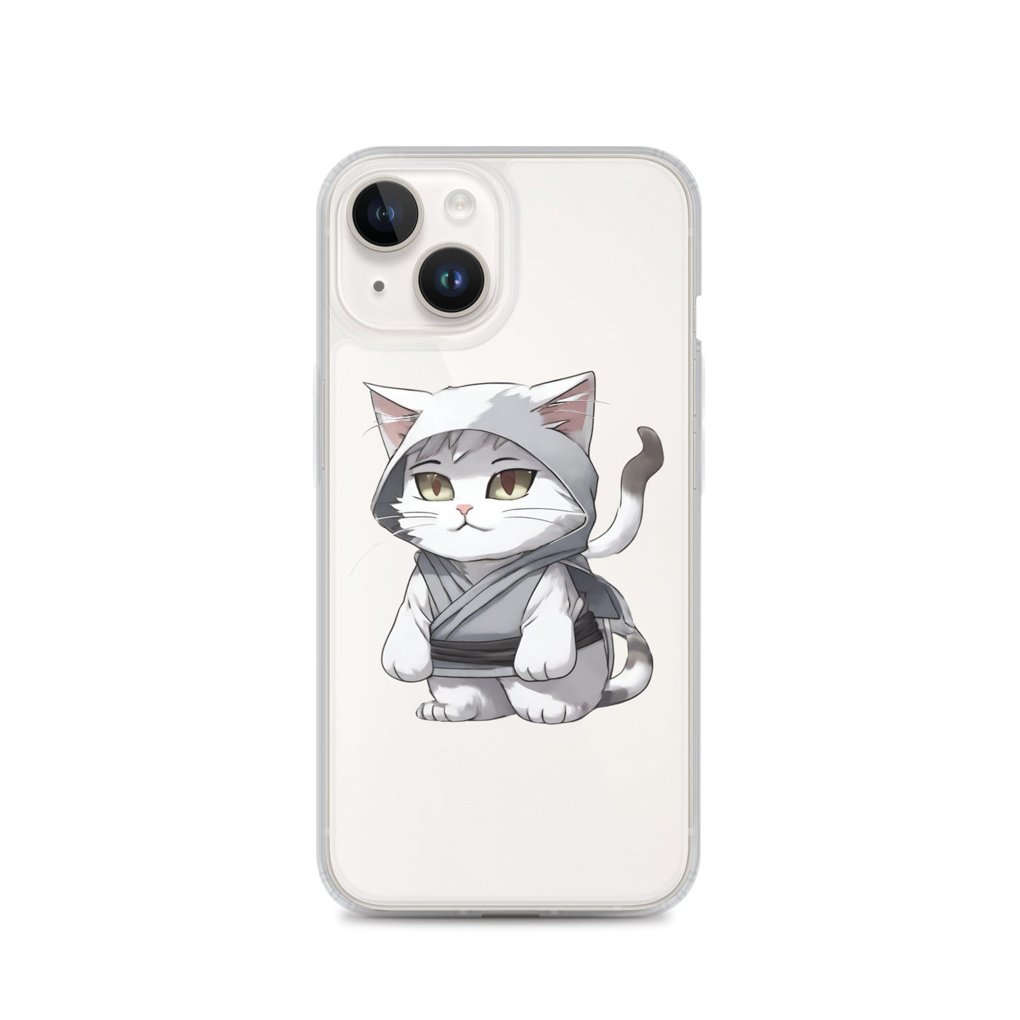 Cat Ninja Clear Case for iPhone®