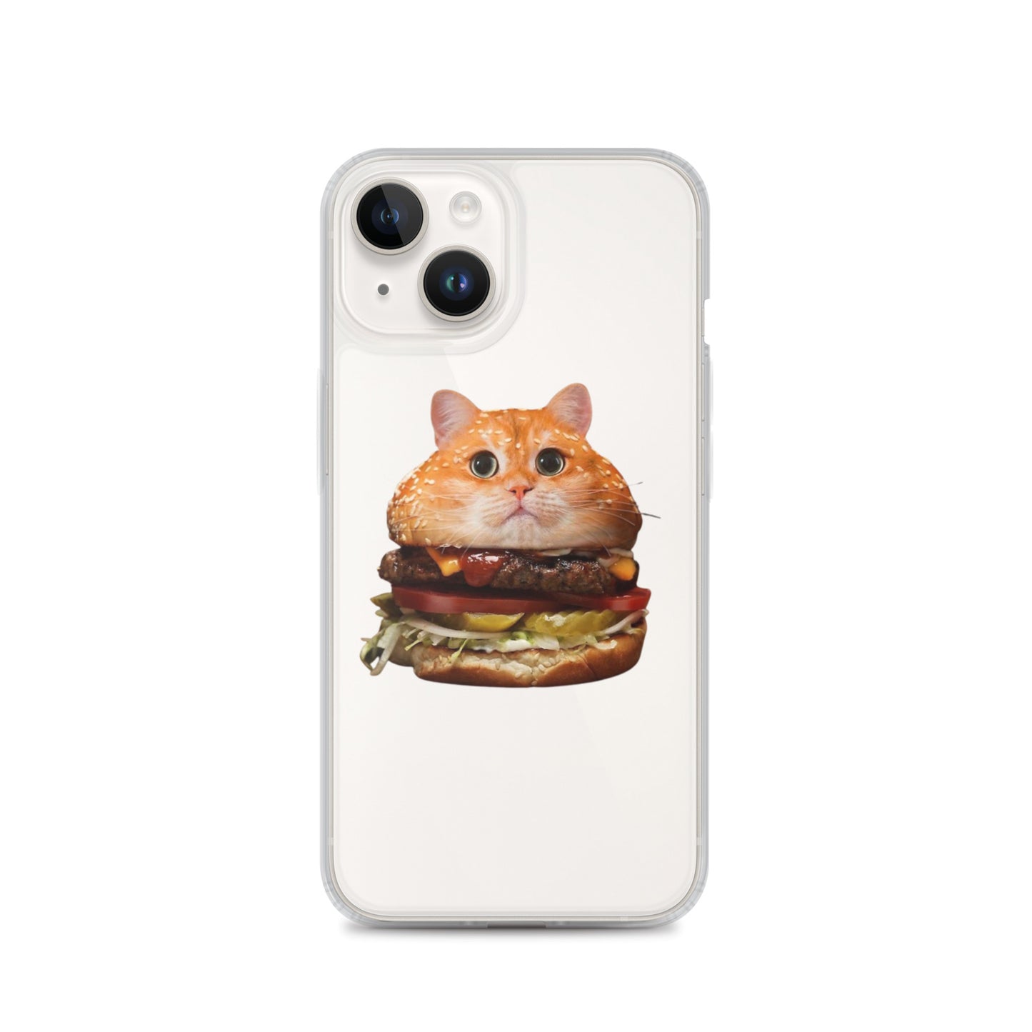 Catburger Clear Case for iPhone®