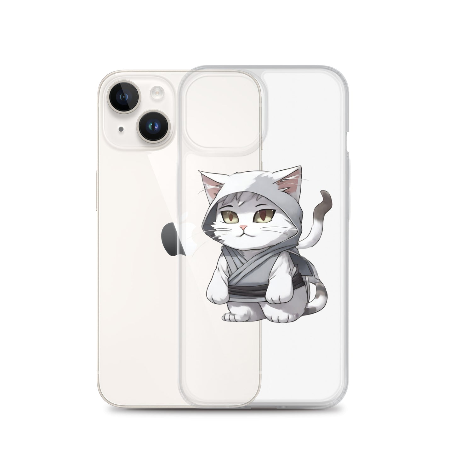 Cat Ninja Clear Case for iPhone®