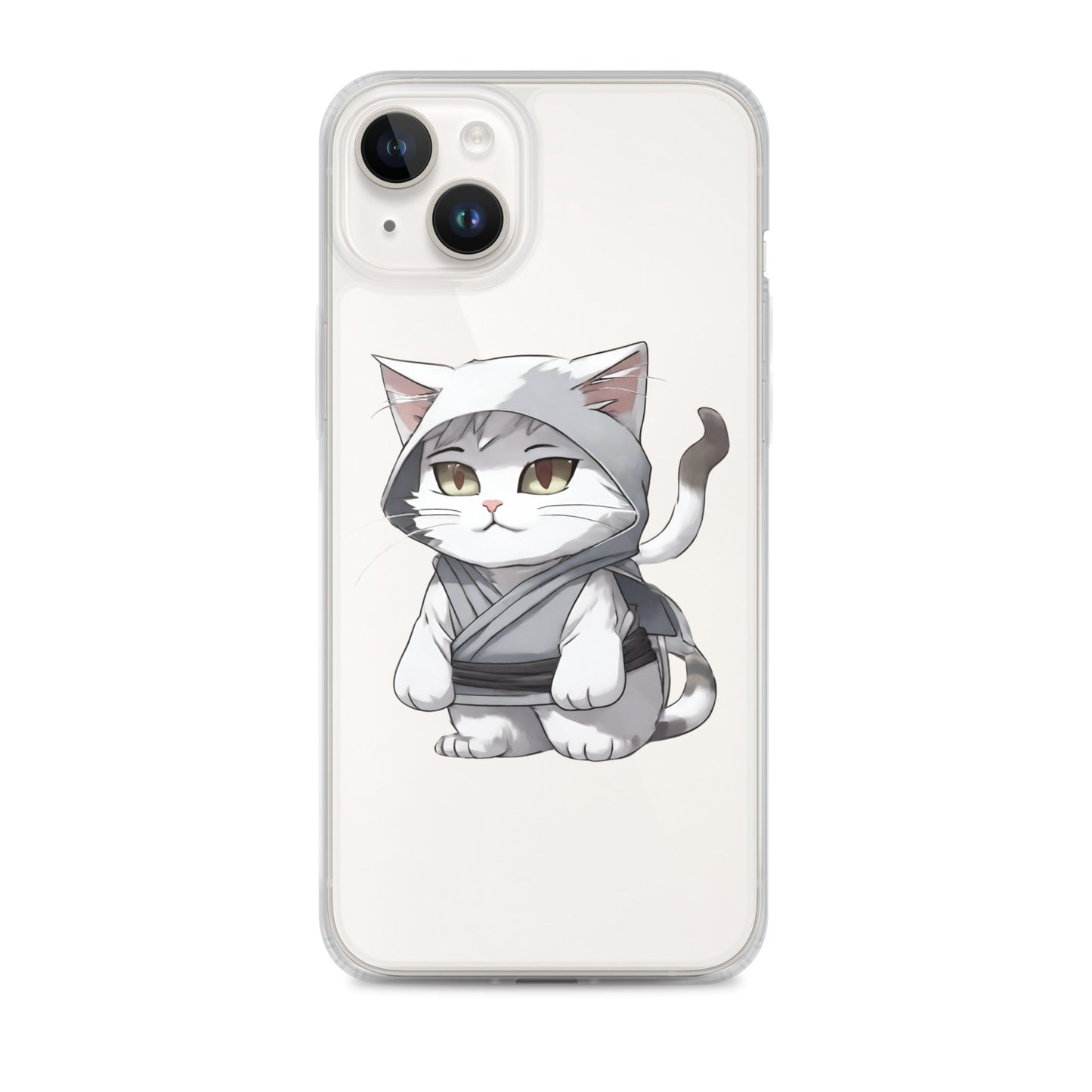 Cat Ninja Clear Case for iPhone®