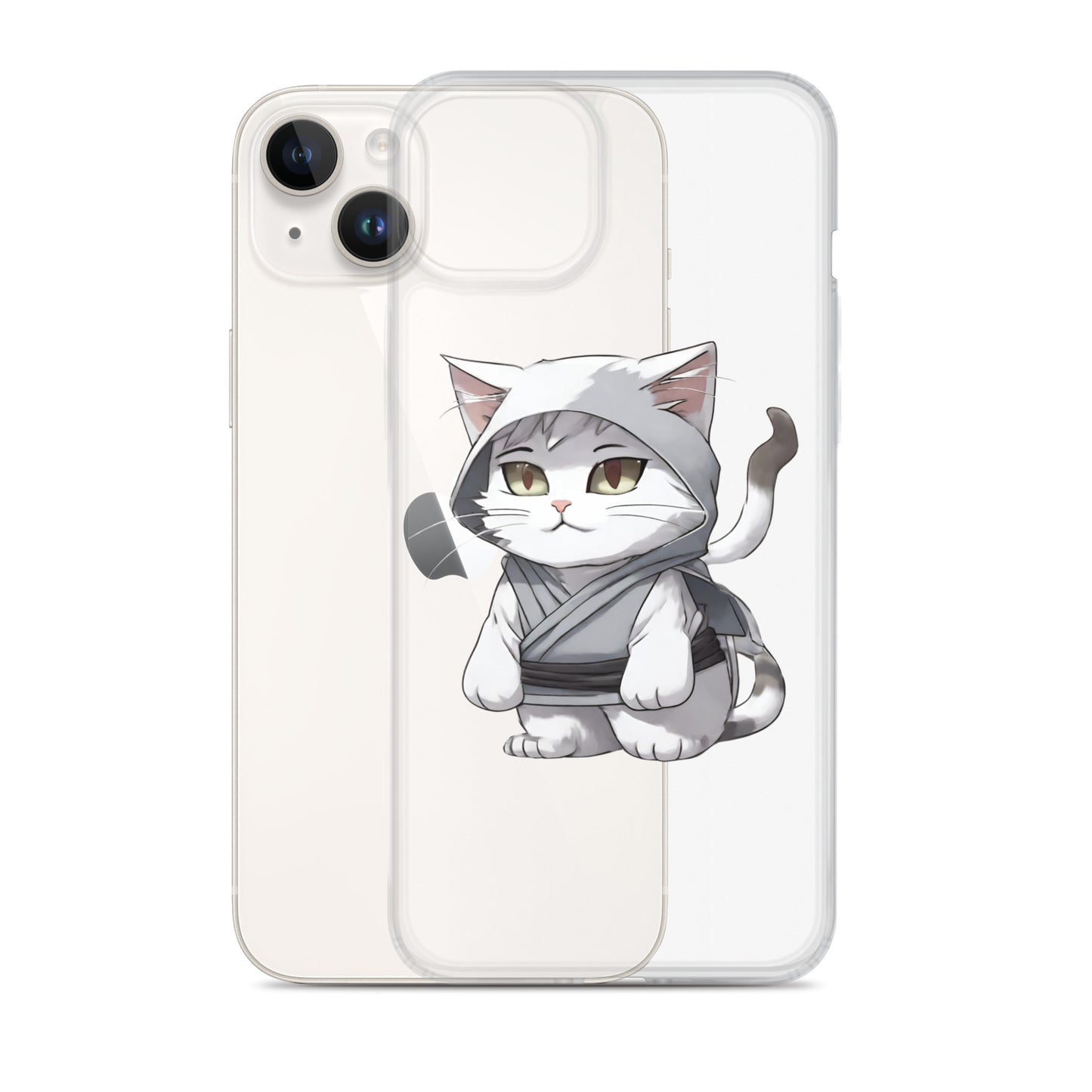 Cat Ninja Clear Case for iPhone®