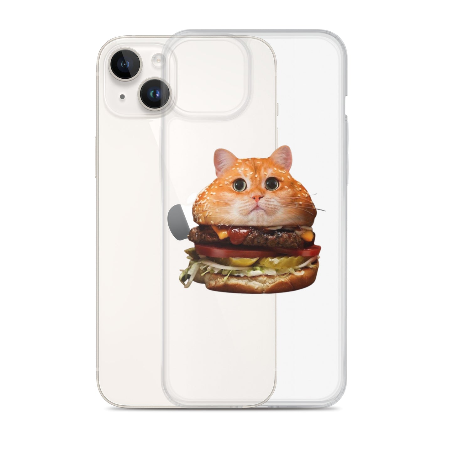 Catburger Clear Case for iPhone®