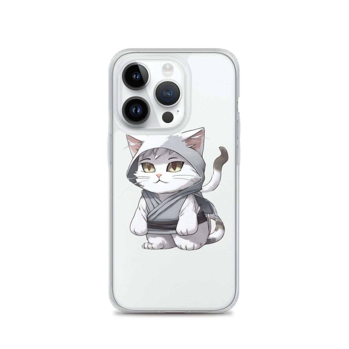 Cat Ninja Clear Case for iPhone®