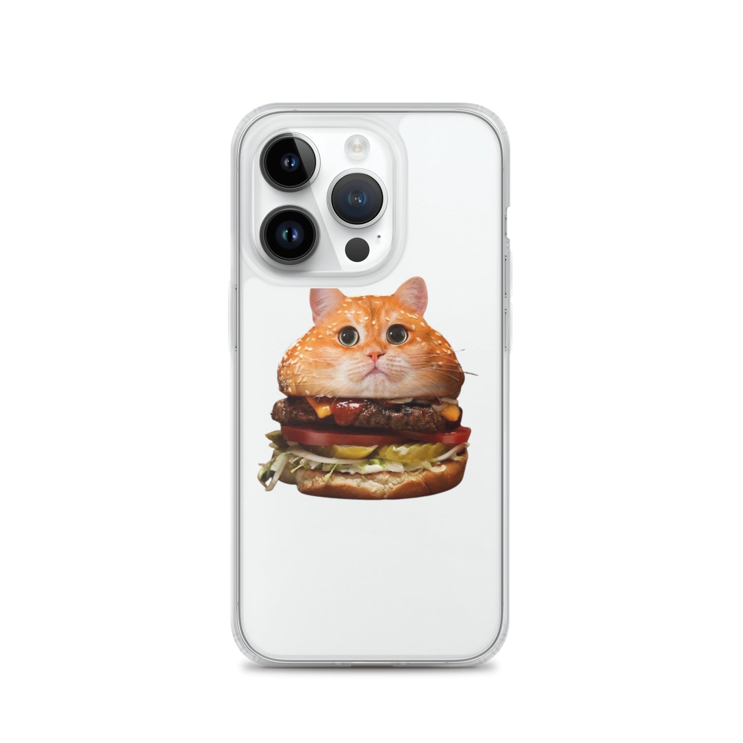 Catburger Clear Case for iPhone®