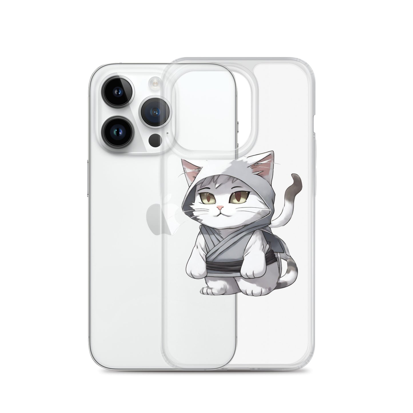 Cat Ninja Clear Case for iPhone®
