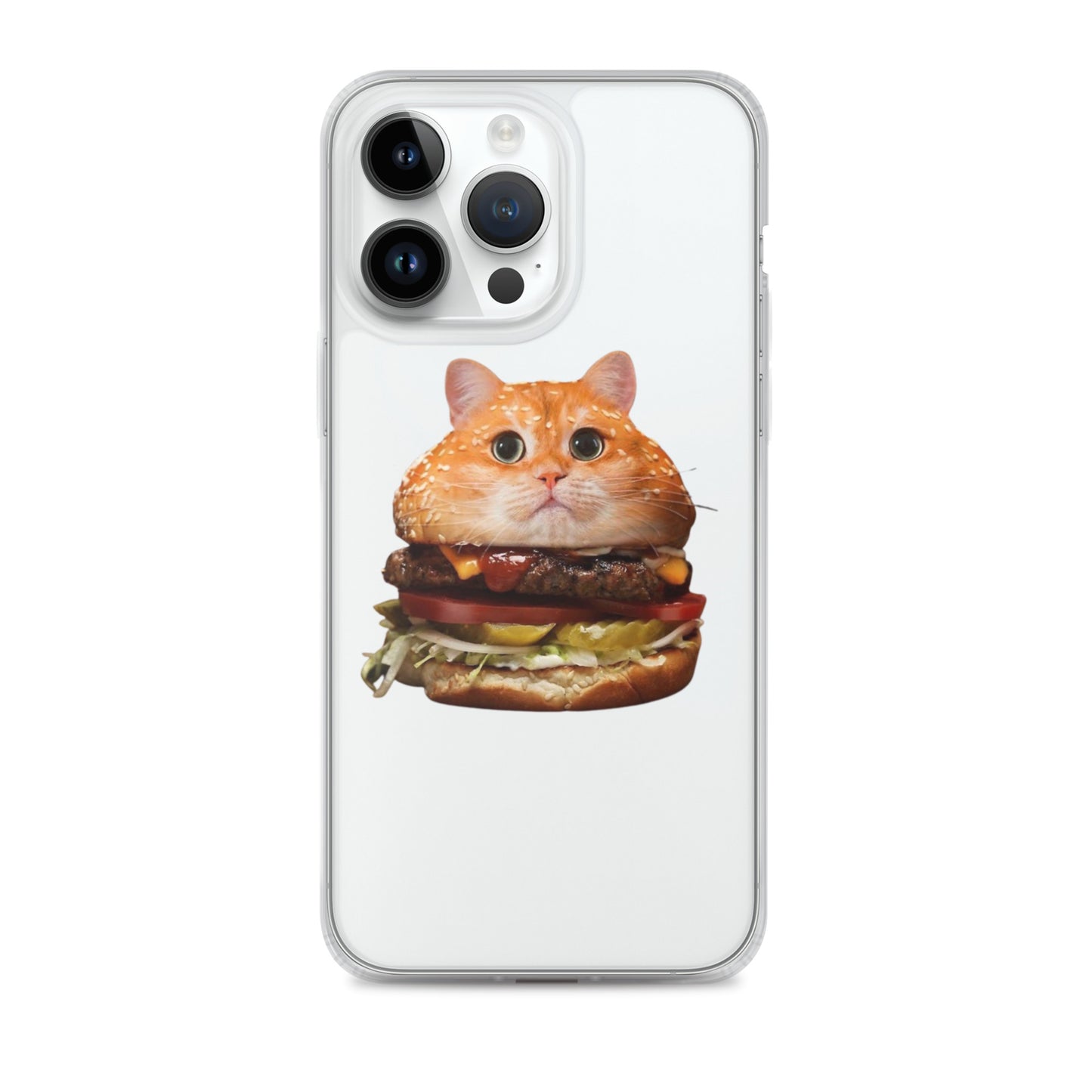 Catburger Clear Case for iPhone®
