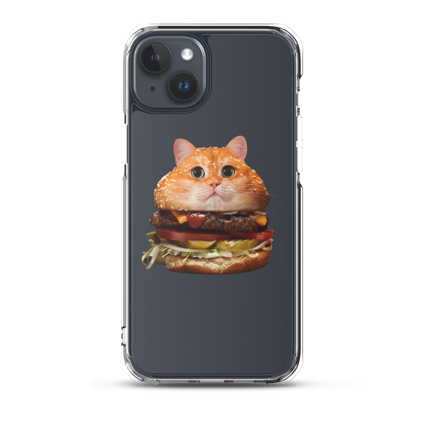 Catburger Clear Case for iPhone®