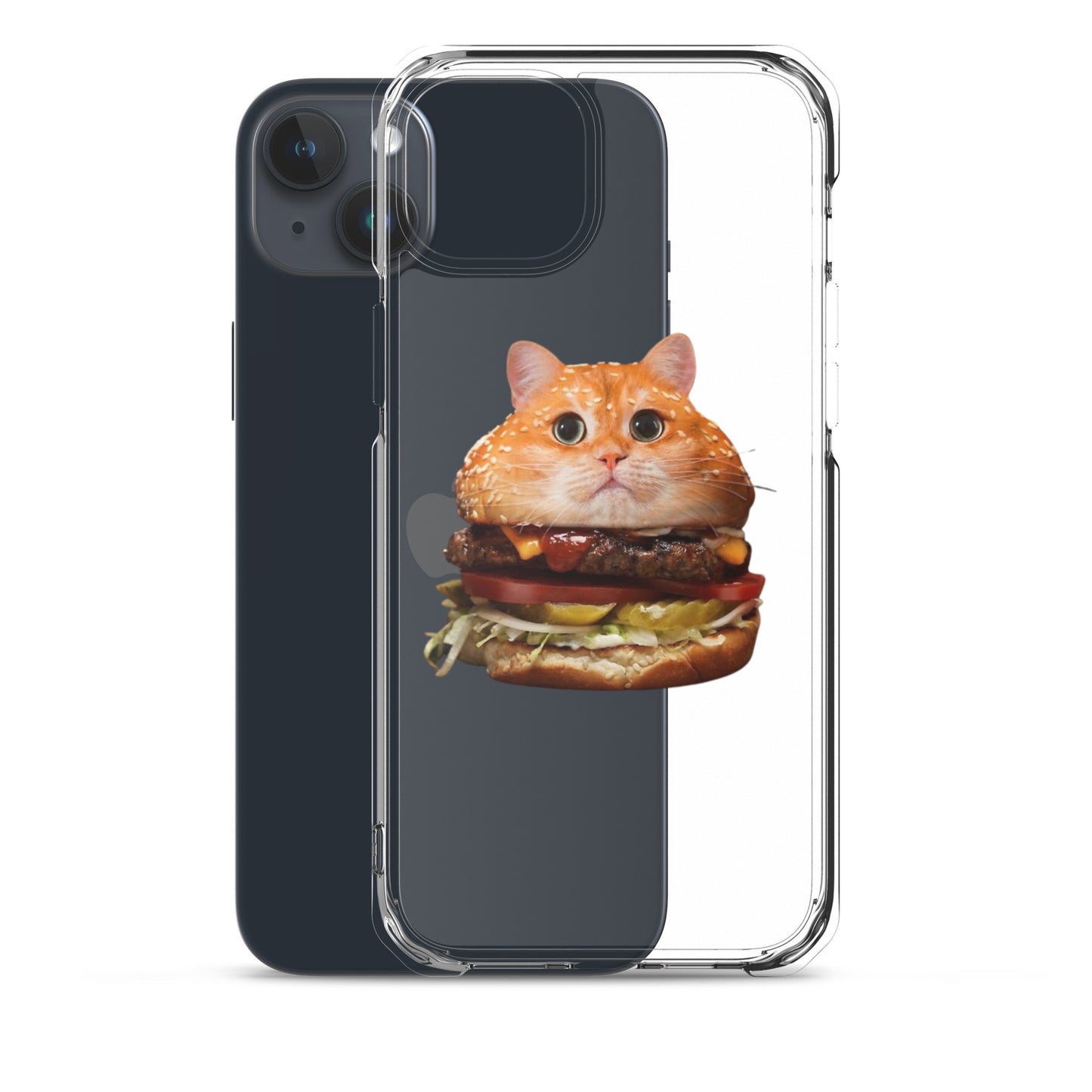 Catburger Clear Case for iPhone®