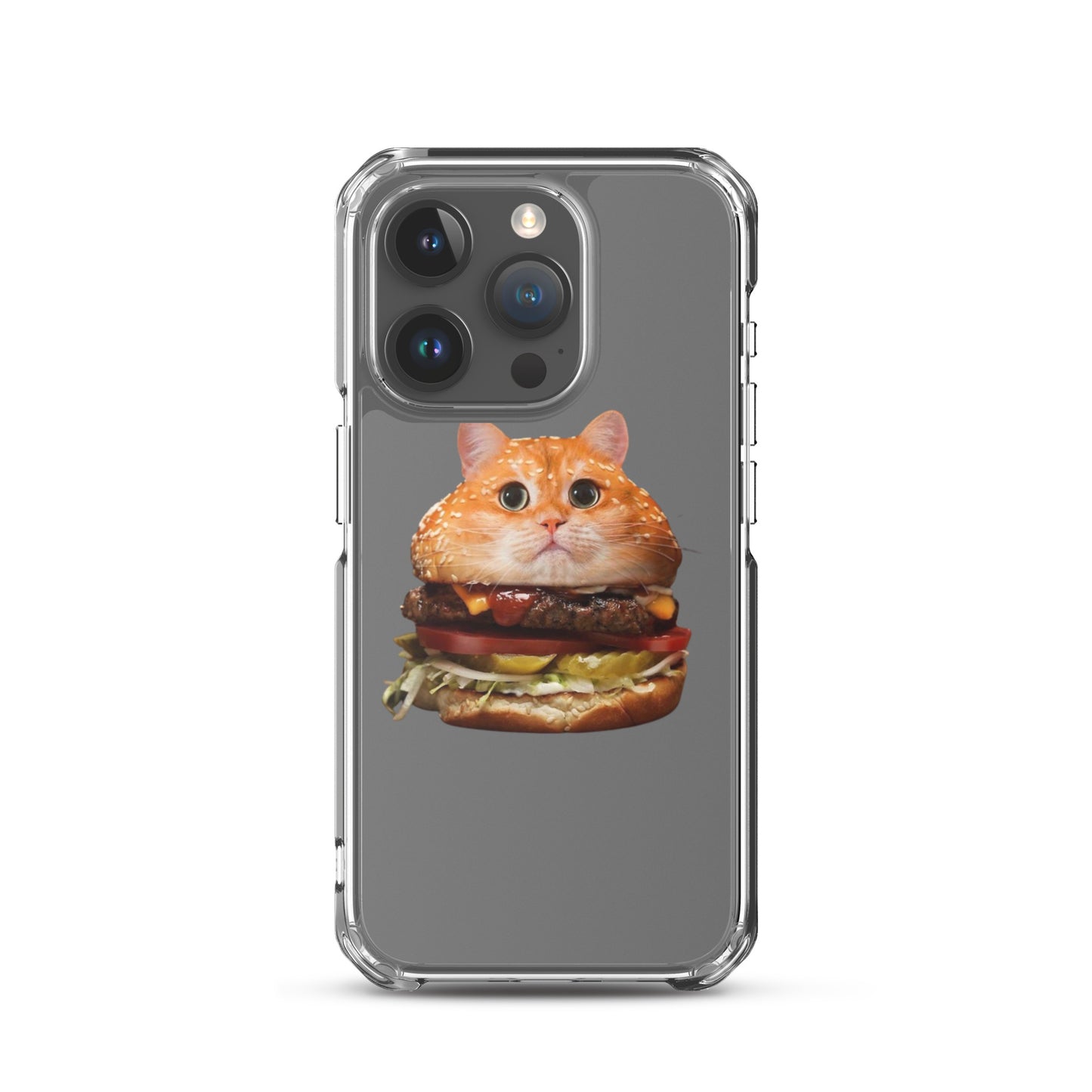Catburger Clear Case for iPhone®