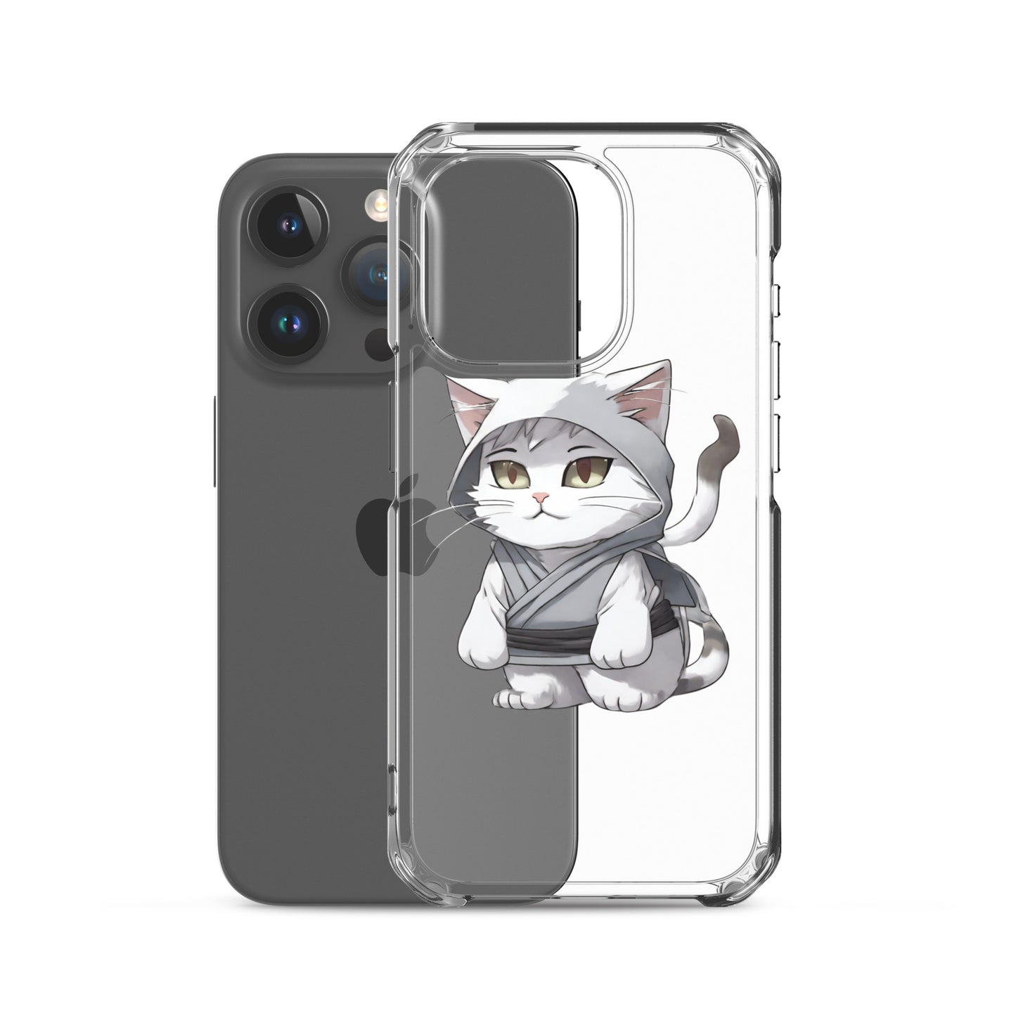 Cat Ninja Clear Case for iPhone®