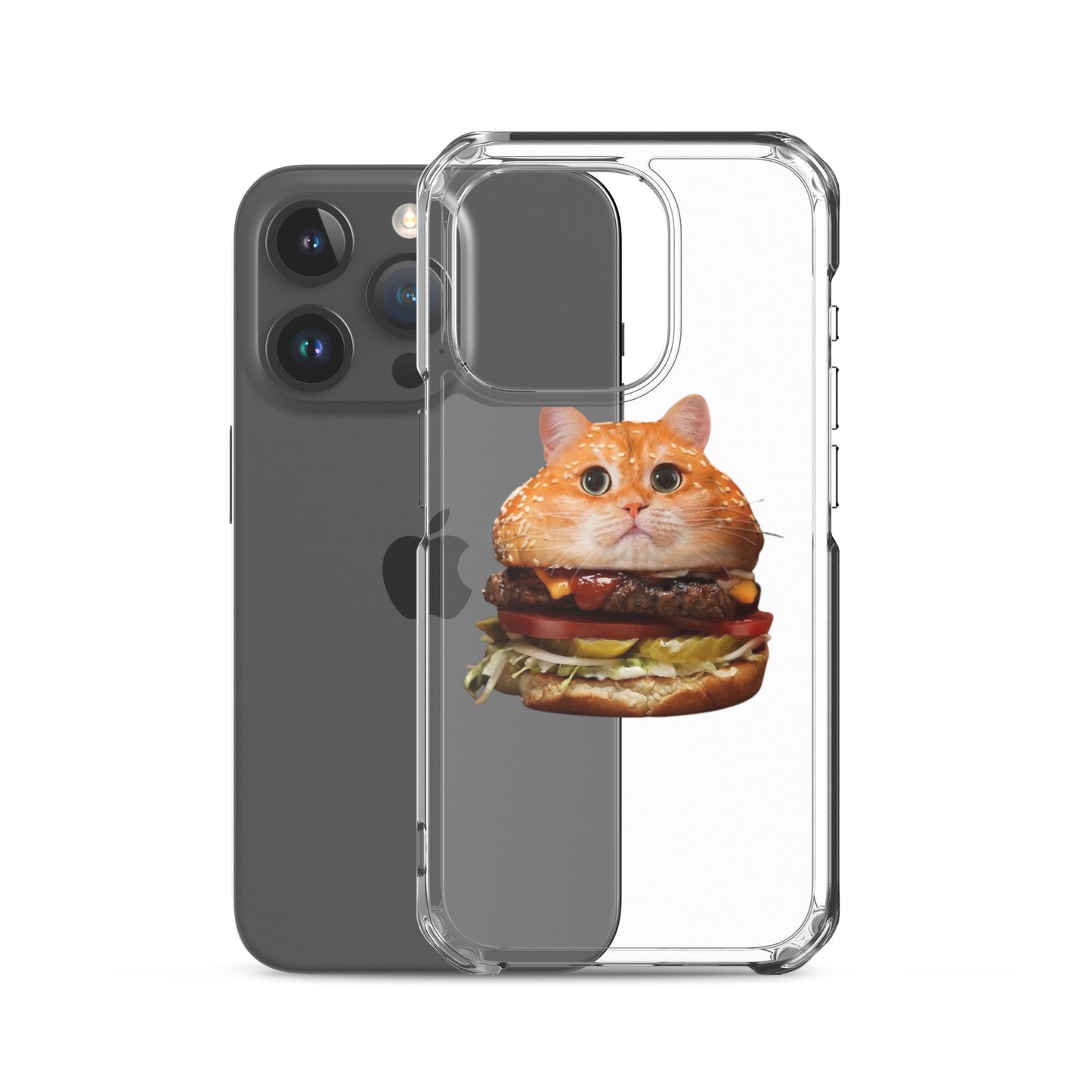 Catburger Clear Case for iPhone®
